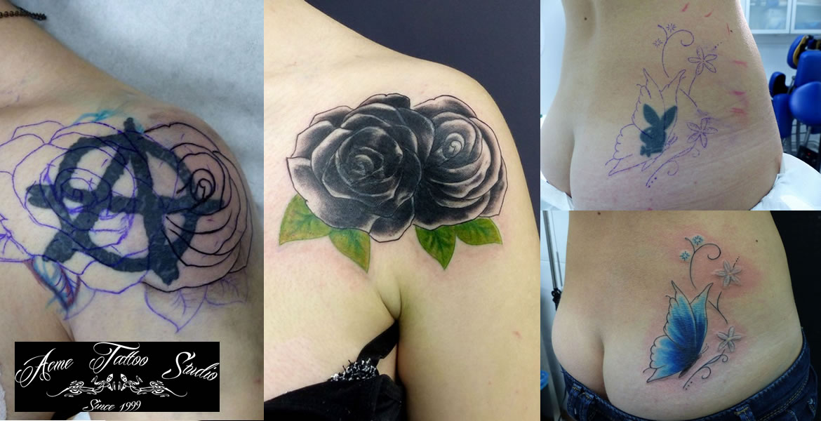 El desafío de tapar un tatuaje